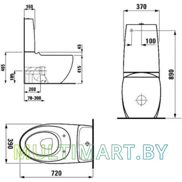 Унитаз Laufen Alessi One 8239064000001 картинка 2